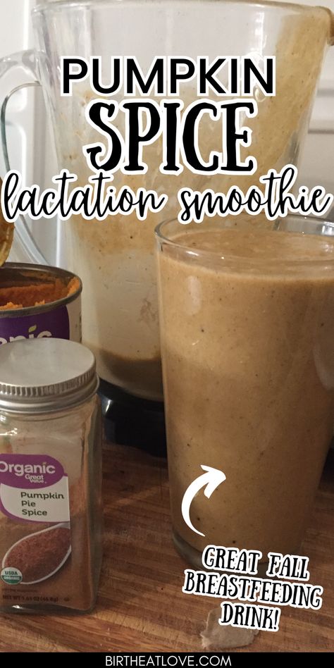 BEST lactation recipes for Pumpkin Pie lactation smoothie! Tastes like pumpkin pie, but it's good for you AND it has milk supply boosting ingredients. Love this breastfeeding smoothie for breakfast or a snack. If you love pumpkin lattes this is a great substitution while nursing. Add this lactation recipe to your breastfeeding meal plan! Includes foods for boost milk supply! Homemade Lactation Recipes, Lactation Breakfast Recipes, Recipes For Breastfeeding Moms, Lactation Treats, Lactation Smoothies, Breastfeeding Recipes, Breastfeeding Smoothie, Healthy Lactation Cookies, Food For Breastfeeding Moms