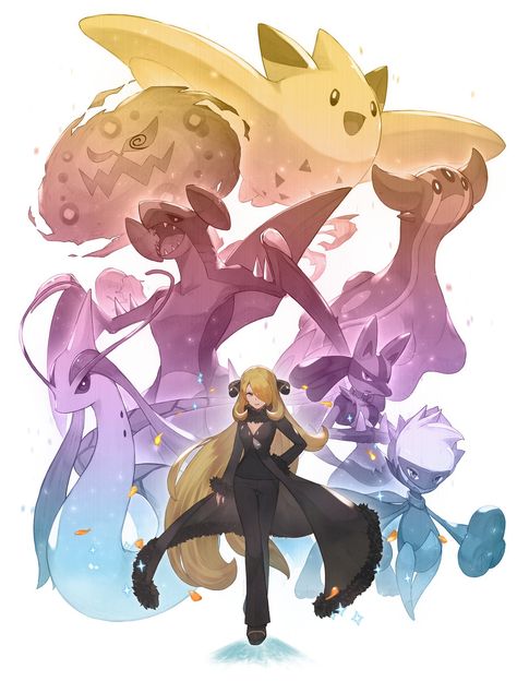 ODD on Twitter: "シロナ（Cynthia）【⚫︎⚫︎⚫︎⚫︎⚫︎⚫︎⚫︎】 #ダイパ15周年… " Elesa Pokemon, Latios Pokemon, Calin Gif, Pokemon Cynthia, Pokemon Platinum, Pokemon Champions, Cute Pokemon Wallpaper, Pokemon Teams, All Pokemon