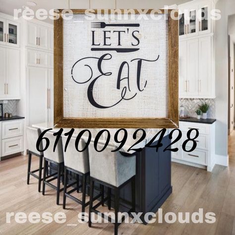 Bloxburg Dining Room Picture Codes, Dining Room Bloxburg Decals, Dining Room Decor Bloxburg, Bloxburg Farmhouse Decal Codes, Bloxburg Modern Farmhouse Decal Codes, Bloxburg Dining Room Decals, Dining Room Decals Bloxburg, Backsplash Decals Bloxburg, Kitchen Decals Bloxburg