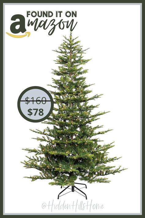 Pre-Lit Aspen Fir Artificial Christmas Tree from Amazon is 50% off making it $78! Natal, Fir Tree Christmas, Farm Trees Ideas, European Fir Christmas Tree, Alpine Balsam Fir Christmas Tree, Puleo International Christmas Tree, Decorating A Sparse Christmas Tree, 6.5 Ft Christmas Tree, Best Artificial Christmas Trees 2023