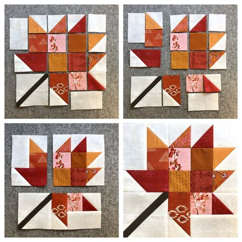 Falling Leaves Quilt Block, Fall Quilted Pillow Patterns, Maple Leaf Block Free Pattern, Leaf Block Pattern, Fall Leaf Quilt Block Pattern, Fall Quilted Wall Hangings Free Pattern, Scarecrow Quilt Block, Leaf Quilt Blocks Free Pattern, Maple Leaf Quilt Block Free Pattern