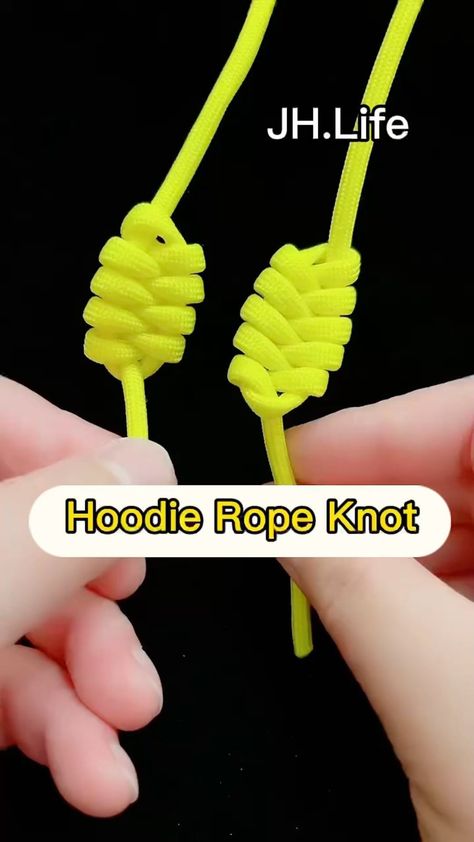 Make Hoodie, Rope Knots, Knot, Bracelet, On Instagram, Instagram