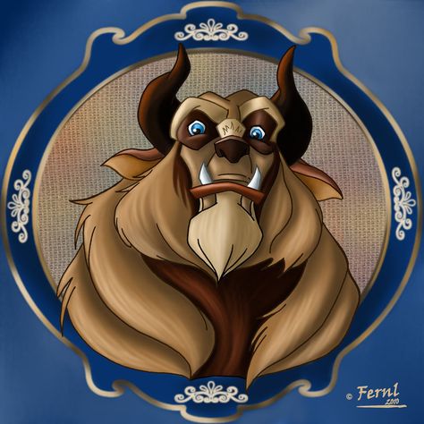 BEAST by FERNL Fera Disney, Disney Beast, Tattoo Disney, Prince Adam, Beauty Drawings, Disney Princes, Belle Disney, Desenho Tattoo, Pinturas Disney