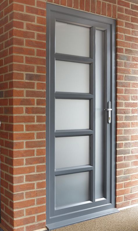 We supply and install a huge range of high security coloured aluminium doors - offering consumers a wide choice of hard wearing finishes (including oak, rosewood & walnut timber effect). Aluminium doors offer vast benefits over standard UPVC, Composite or Timber doors.  Aluminium is by far the stronest material with which to make doors from. It is also highly advanced in terms of thermal performance Aluminium Bedroom Doors, Aluminum Doors Modern, Aluminium Partition, Aluminium Work, Door Showroom, Aluminium Door Design, Sliding Window Design, Doors Aluminium, Bifold Patio Doors