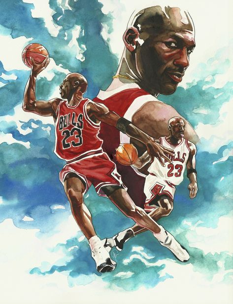 Michael Jordan Wallpaper, Michael Jordan Images, Movement Painting, Jordan Painting, Basketball Painting, Jordan Wallpaper, Basketball Artwork, Michael Jordan Art, Basketball Drawings