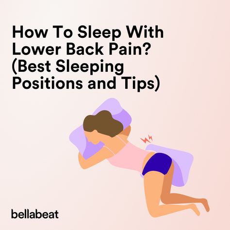 Best Sleeping Positions, Sore Lower Back, Tips For Sleeping, Severe Lower Back Pain, Back Spasm, Lumbar Pain, Back Relief, Middle Back Pain, Lower Back Muscles