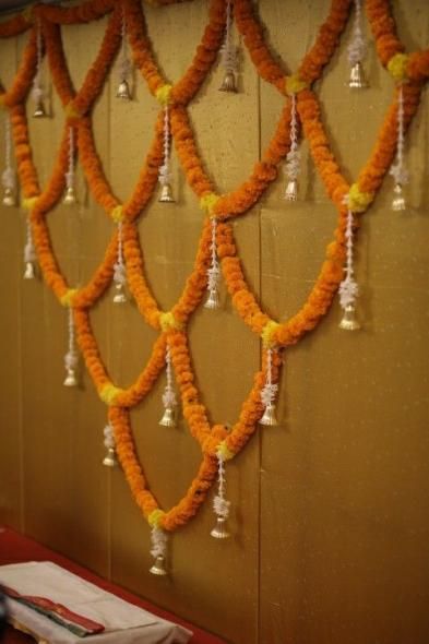 Mandir Decoration, Ganesh Chaturthi Decoration, Home Flower Decor, Ganpati Decoration At Home, Janmashtami Decoration, Ganapati Decoration, Diwali Decorations At Home, Diwali Decoration Items, Decoration For Ganpati