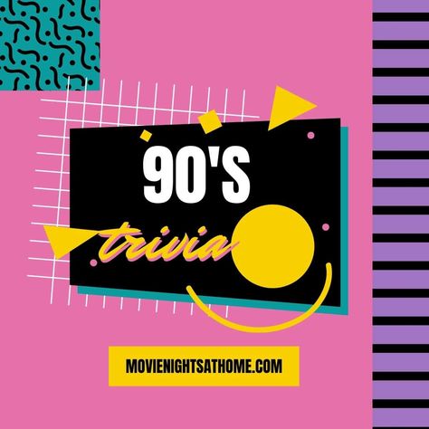 With the help of these 90s movie trivia questions and answers you can show off your knowledge of this awesome decade at your next party. The 1990s was a great time in the world of cinema! From action-packed blockbusters like the Matrix to epic love stories like Titanic, there are so many amazing films from... Read More The post The Ultimate 90s Movie Trivia Questions and Answers appeared first on Movie Nights at Home. 90s Trivia Questions And Answers, Movie Trivia Questions And Answers, Paparazzi Live, 90s Trivia, Jeopardy Questions, Movie Trivia Games, Movie Trivia Questions, Pop Culture Trivia, Tv Trivia