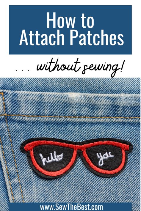 <p>Are you tired of the tedious task of sewing on patches? Well, I’ve got great news for you! In today’s blog post, we’re going to reveal an exciting alternative to the traditional sewing method. Whether you’re a fashion enthusiast looking to personalize your wardrobe or a proud scout leader wanting to showcase achievements, this post ... <a title="How to Attach Patches Without Sewing – Easy and Quick Ways" class="read-more" href="https://www.sewthebest.com/how-t... Sew On Patches How To, How To Sew On A Patch, How To Iron On Patches, How To Sew On Patches, Iron On Patches Ideas Clothes, Iron On Patch Ideas Clothes, How To Make Iron, How To Make Patches, Sewing Easy