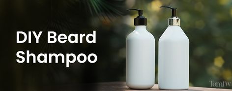 Beard Wash Recipe Diy Castile Soap, Diy Beard Shampoo, Diy Beard Wash, Beard Wash Recipe Diy, Beard Wash Recipe, Diy Beard Balm, Beard Oil Recipe, Body Wash Recipe, Clean Beard