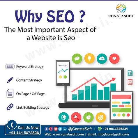 Consta Soft is a leading Social Media Marketing & SEO company in India. Hire our social media as well as SEO Expert to meet all your website promotion needs. and improve your rankings. #website. #seocompany #SEOservices #digitalmarketing #PPC #website #webdevelopment #logo #webdesign #GraphicsDesign Logos, Digital Advertising Design, Digital Marketing Quotes, Website Promotion, Web Development Agency, Digital Marketing Design, Digital Marketing Business, Seo Content, Digital Agency