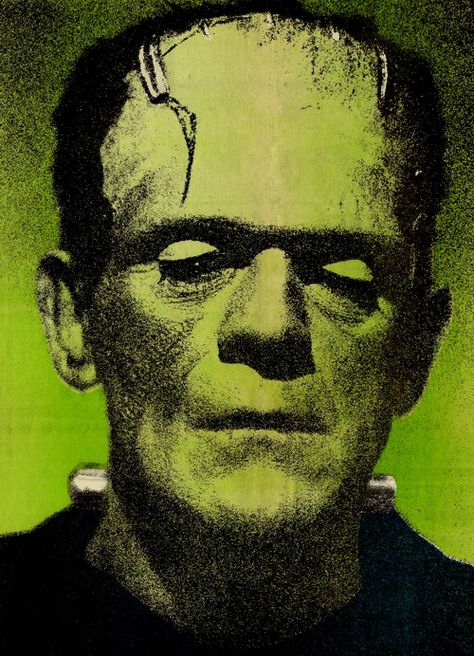 Frankensteins Creature, Frankenstein Art Print, Frankenstein's Monster Concept Art, Boris Karloff Frankenstein, Frankenstein's Monster Art, Handsome Frankenstein Monster, Frankenstein Art, The Legend Of Sleepy Hollow, The Creeper