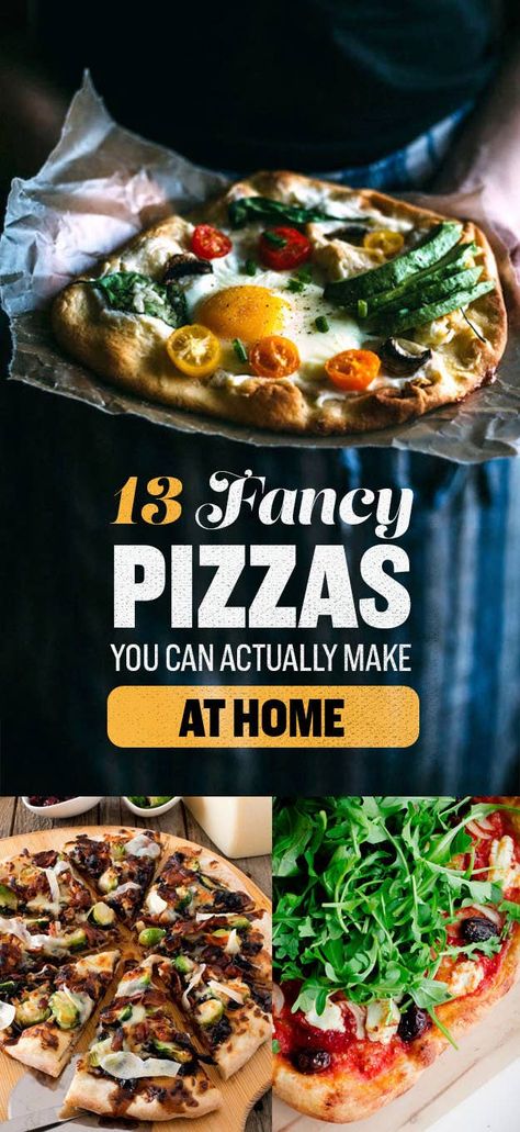 Pizza Dinner Party, Unique Pizza Recipes, Avocado Pizza, Fancy Pizza, National Pizza Day, Creative Pizza, Unique Pizza, Pizza Dinner, French Bread Pizza