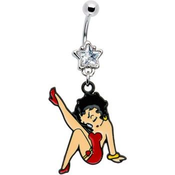 Belly ring Belly Button Piercings, Belly Piercing, Belly Button Piercing, Belly Ring, Belly Rings, Betty Boop, Future Tattoos, Belly Button, Illustrations Posters