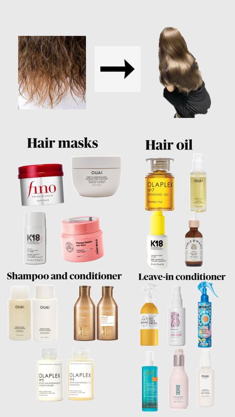 Clean Hair Routine, Hair Care Fine Hair, Hair Products For Thinning Hair, Hair Products For Silky Hair, Products For Hair Breakage, Healthy Hair Shampoo And Conditioner, Hair Products That Smell Amazing, Good Products For Hair, Best Shampoo And Conditioner For Frizz