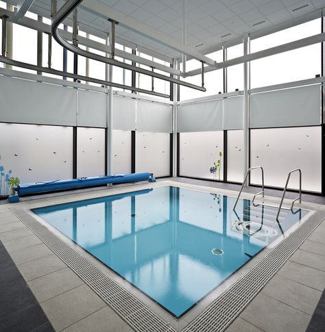 Hydro Therapy, Sports Architecture, Therapy Pools, Water Architecture, Indoor Pools, Spa Design, Education Architecture, Water Sport, Indoor Pool