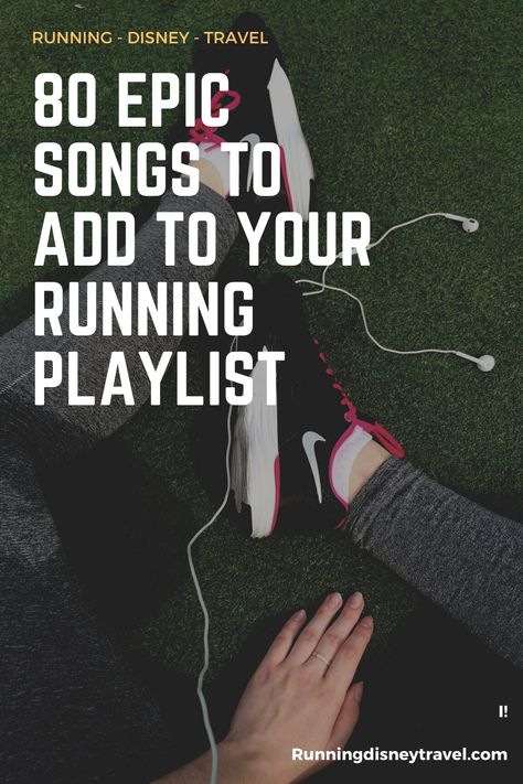 Need some new tunes to motivate your runs? Check out these 80 songs to add to your running playlist! Now get out there and run happy! =)   #runningdisneytravel #run #runningplaylist #music #running Fast Beat Songs, Half Marathon Playlist Running Songs, Work Out Music Playlist, 80 Music Songs Playlists, 180 Bpm Playlist Running Music, Country Workout Playlist, Gym Songs Playlists Workout Music, Songs To Run To, Best Running Songs