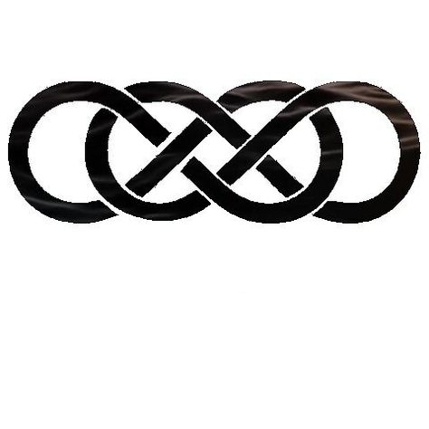 Audi Tattoo, Double Infinity Tattoos, Infinity Times Infinity, Infinity Drawings, Infinity Tattoo Designs, Double Infinity, Tattoos Infinity, Infinity Tattoos, Tattoos Skull