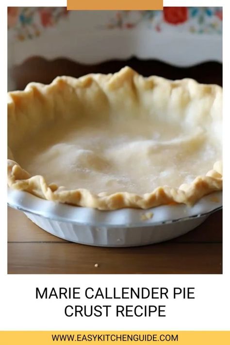 Marie Callenders Pie Crust Recipe, Lard Pie Crust, Lard Recipe, Perfect Flaky Pie Crust, Pie Crust Recipe Easy, Pie Dough Recipe, Homemade Pie Crust Recipe, Pie Crust Recipe, Perfect Pie Crust