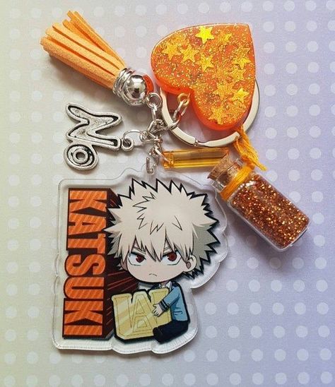 Charm Keychains, My Hero Academia Merchandise, Anime Jewelry, Things I Need To Buy, Anime Decor, Anime Accessories, Anime Crafts, Bakugo Katsuki, Hero Wallpaper