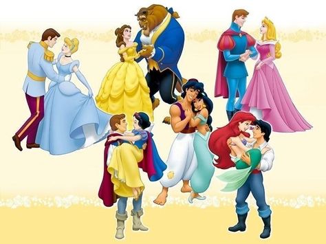 Community Post: 14 Disney Princes Who Are Just Like Some Of The Guys You've Dated Disney Couples, Disney Princes, Cinderella Prince, Cinderella And Prince Charming, Disney Princesses And Princes, Images Disney, Fairy Tale Wedding Dress, Princess Wallpaper, Disney Princess Wallpaper