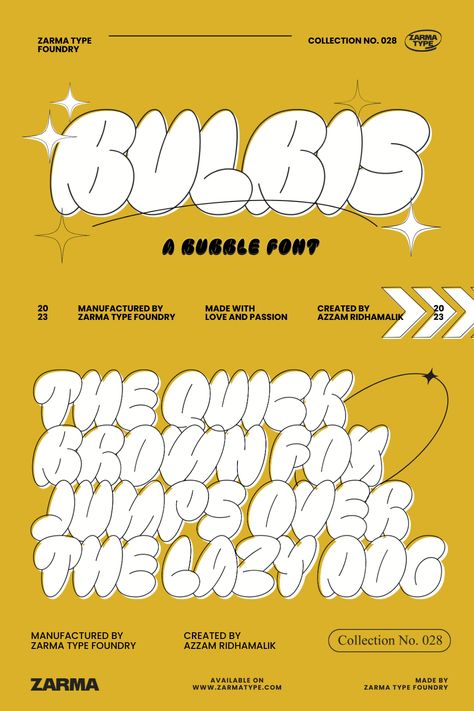 Unleash Nostalgia and Funk with Bulbis Bubble Font! Bubble Graffiti Font, Ceramic Website, Bubble Typeface, Funky Typeface, Bubble Graphic Design, Bubble Fonts Alphabet Graffiti, Bubbly Fonts, 2000s Graphic Design, Funky Graphic Design