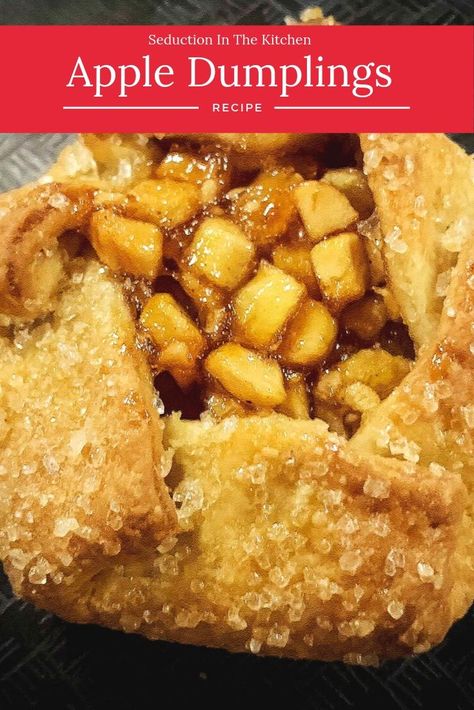 Pie, Flan, Peas And Dumplings, Apple Tartlets Recipe, Caramel Apple Tartlets, Apple Blossom Recipe, Apple Tartlets, Healthy Apple Desserts, Easy Apple Dumplings