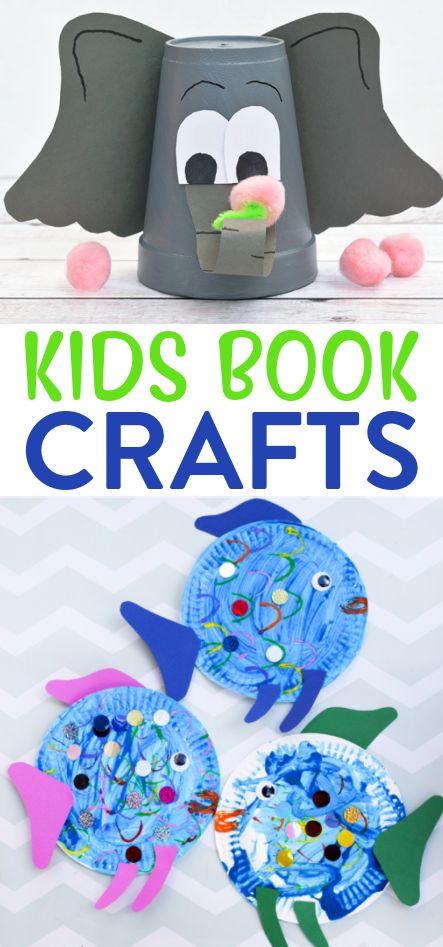 Preschool Crafts Based On Books, Book Week Craft Ideas, Reading Week Activities Preschool, Preschool Books With Crafts, 1st Grade Book And Craft, All About Books Preschool Theme Crafts, Children's Book Activities, Preschool Book And Craft Ideas, All About Books Preschool Activities