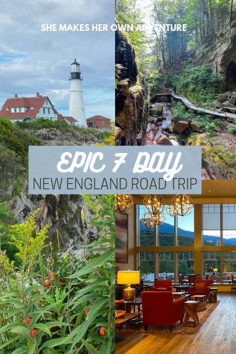 5 Day New England Road Trip, England Road Trip Itinerary, England Road Trip, Maine Road Trip, New England Coast, New England Road Trip, England Trip, Fall Road Trip, East Coast Road Trip