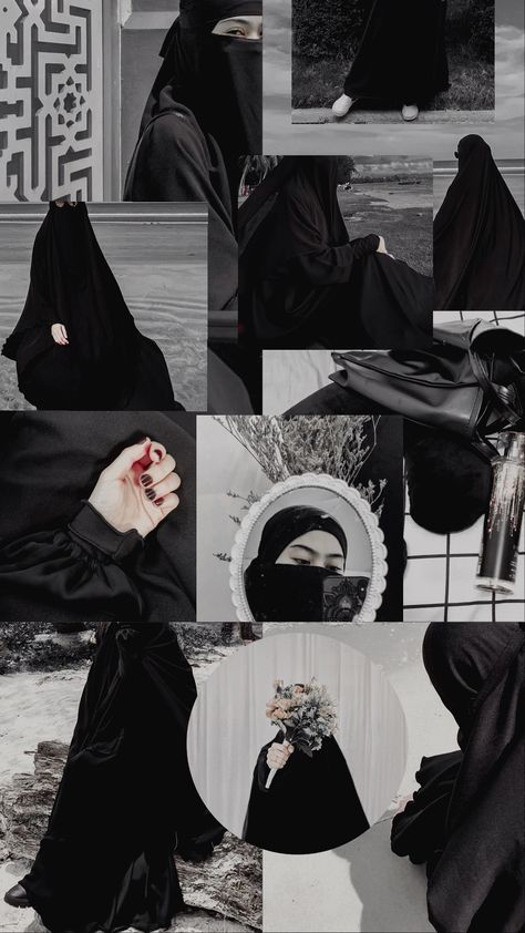 Niqabis Aesthetic Black, Black Niqab Aesthetic, Niqab Aesthetic Photography, Niqabis Aesthetic, Niqab Inspiration, Niqabi Aesthetic, Hijab Motivation, Black Niqab, Islam Aesthetics