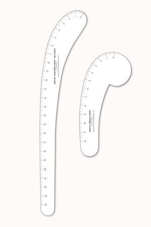 How to Create Sewing Patterns In Adobe Illustrator — Points of Measure Printable Ruler, Pattern Making Tutorial, French Curve, Brazilian Embroidery Stitches, Make Your Own Clothes, Fashion Sewing Tutorials, Brazilian Embroidery, Edge Stitch, Pattern Drafting