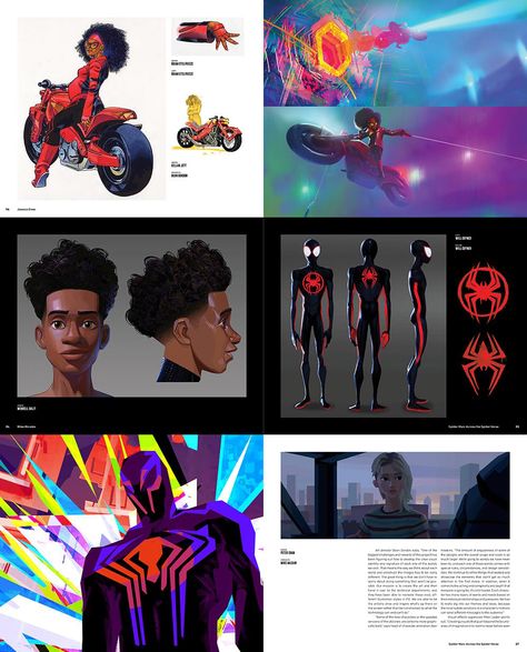 Alberto Mielgo, Concept Art Books, Art Spiderman, Spider Man Across The Spider Verse, Vis Dev, Spaider Man, Into The Spider Verse, Across The Spider Verse, Art Study