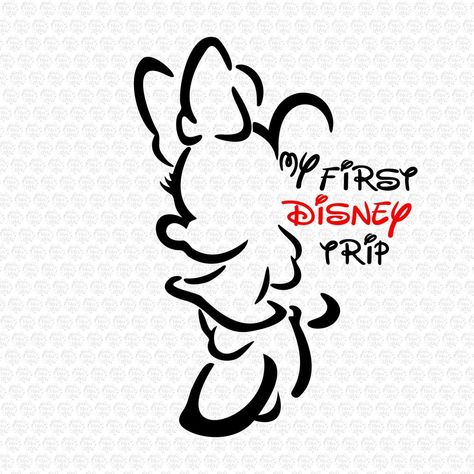 My First Disney Trip Svg, First Disney Trip Svg, Mickey Mouse Cricut, Disney Trip Svg, Disneyland Svg, First Disney Trip, Minnie Mouse Silhouette, Mouse Silhouette, Mickey Silhouette