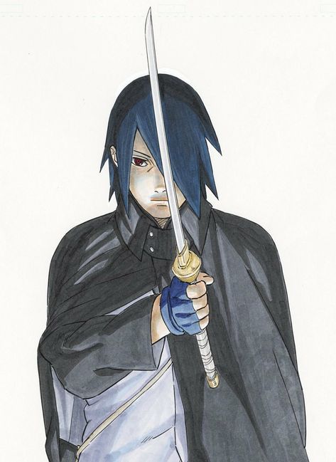 Sasuke Uchiha Official Art, Sasuke Uchiha Adult, Sasuke Uchiha Boruto, Adult Sasuke, Sasuke Drawing, Sasuke Retsuden, Sasuke Manga, Sasuke Icon, Sasuke Shippuden