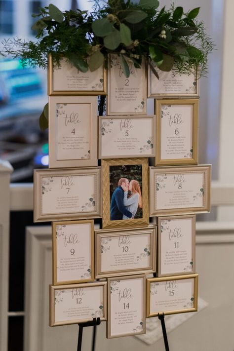 Diy Guest Seating Chart, Table Guest List Ideas, Wedding Reception Table Assignments, Seating Chart Wedding Ideas For 300 People, Inexpensive Wedding Seating Chart, Wedding Seating Chart Ideas With Favors, Seating Chart Frame Display, Table Seating Display, Non Traditional Wedding Seating Chart