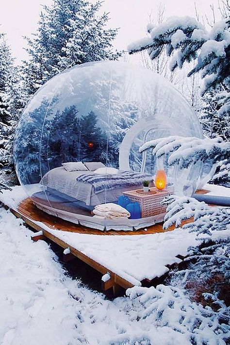 Bubble hotels around the world | CN Traveller Holiday Places, Aloita Resort, Bilik Idaman, Bubble Tent, W Hotel, Destination Voyage, Vacation Places, Alam Yang Indah, Beautiful Places To Travel