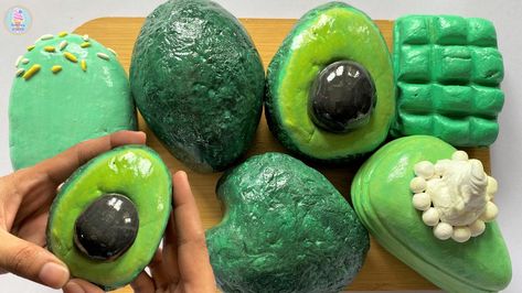 Avocado clay cracking  #claycracking #slime #asmr #satisfying Rainbow Slime, Slime Satisfying, Figet Toys, Satisfying Pictures, Lunar Moth, Clay Cracking, Satisfying Things, Satisfying Stuff, What To Do When Bored