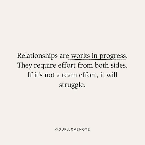 Strong relationships aren’t effortless; they take work and commitment from both partners. Unfortunately, many people fall into the trap of taking their relationships for granted, mistakenly believing the spark will simply carry them forever. Here’s just a few of the work and effort required in relationships: Compromise: In any relationship, there will be times when what you want conflicts with what your partner wants. Finding solutions that work for both of you is important. This might inv... Relationship Compromise, Commitment Relationship, Being Considerate, Commitment Issues, You Are Important, Past Relationships, The Spark, Strong Relationship, Love Notes