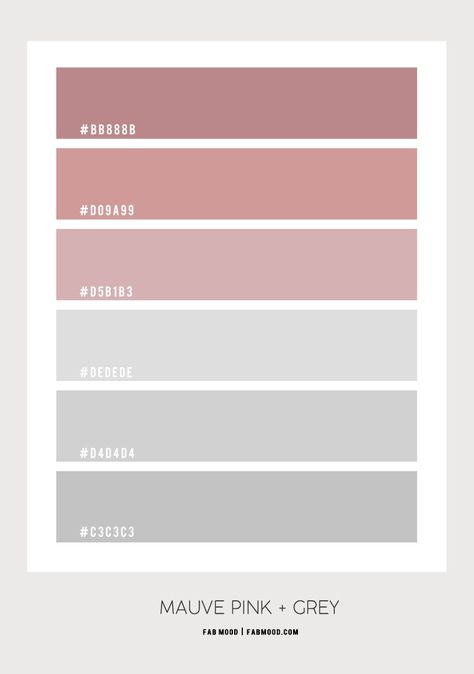 hex color, grey living room, grey color scheme, grey color combo, grey and pink color combination #color #greycombo #greycolorhex Bedroom Dusty Rose, Colour Scheme For Bedroom, Pink And Grey Bedroom, Romantic Bedroom Colors, Grey Colour Scheme Bedroom, Grey Colour Scheme, Bedroom Colour Palette, Pantone Colour Palettes, Hex Color Palette