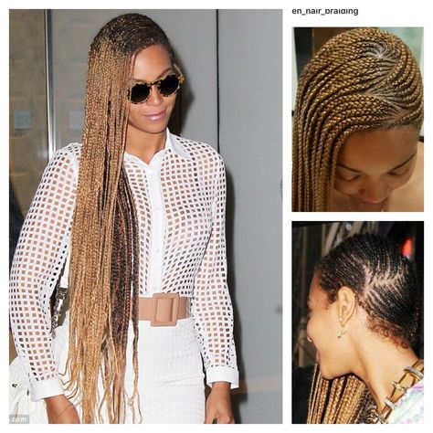 Braids Lemonade, Cornrows For Girls, Beyonce Braids, Lemonade Braids Hairstyles, Lemonade Braids, Peinados Recogidos, Cool Braid Hairstyles, Beautiful Braids, Cornrows Braids