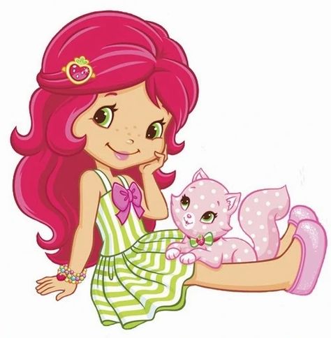 Strawberry Shortcake Pictures, Raspberry Torte, Berry Shortcake, Strawberry Shortcakes, Strawberry Shortcake Cartoon, Strawberry Shortcake Characters, Digi Stamps, Blue Berry Muffins, Cat Girl