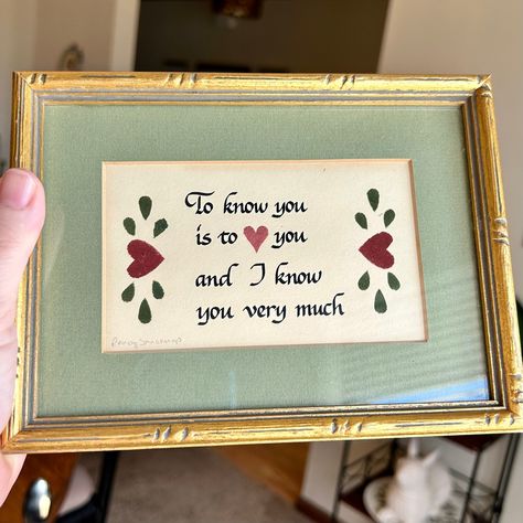 Excited to share the latest addition to my #etsy shop: #Vintage Bamboo Style Gold Painted Framed Calligraphy Poem #Valentine Decor Wall Hanging #Romantic Love https://etsy.me/3QuiA2g Framed Calligraphy, Calligraphy Poem, Framed Poem, Valentine Decor, Holly Hobbie, Photos Vintage, Faux Bamboo, Romantic Love, Valentine Decorations