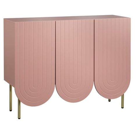 Pink Midcentury Modern, Mid Century Glam, Mid Century Modern Sideboard, Tone Legs, Buffets And Sideboards, Mid Century Sideboard, Target Gifts, Modern Sideboard, Online Furniture Shopping