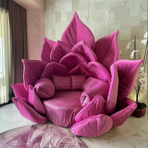 Flower Couch, Flower Chair, Flower Furniture, Cute Furniture, Dream Apartment Decor, Dekorasi Kamar Tidur, The Orchid, Lounge Design, Cute Bedroom Decor