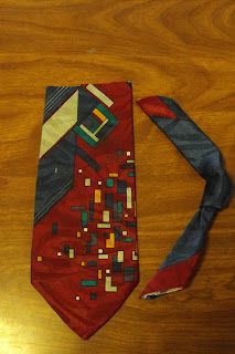 by george you've got it!: Tie Angels Necktie Angels, Repurpose Ties, Neckties Crafts, Tie Angels, Necktie Quilts, Diy Necktie Projects, Angel Ornaments Diy, Necktie Scarf, Mens Ties Crafts