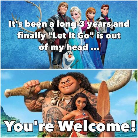 Moana Memes, Frozen Memes, Disney Princess Memes, Disney Theory, Funny Disney Memes, Funny Disney Jokes, Crush Memes, Funny Disney, Disney Facts