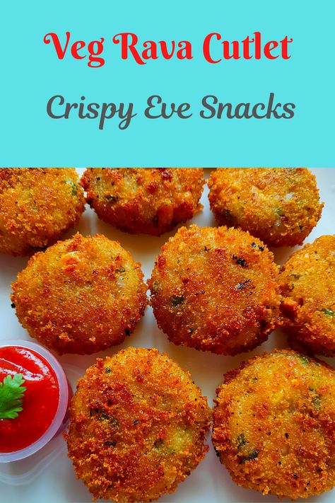 Veg Rava Cutlet recipe | Crispy Cutlet | Easy Suji Cutlet |  New Snacks recipe in tamil (2020), Detailed recipe in the website Cutlet Recipes Veg, Veg Cutlet Recipes, Veg Cutlet, Cutlet Recipes, Cutlets Recipes, Recipes In Tamil, Indian Cooking Recipes, Vegetarian Food, Indian Cooking