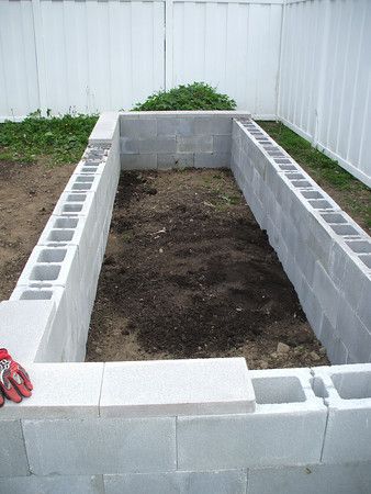 Frugal Gardening, Cinder Block Garden, Vegetable Garden Raised Beds, Building A Raised Garden, Diy Raised Garden, Raised Garden Beds Diy, Concrete Garden, Cinder Block, Have Inspiration