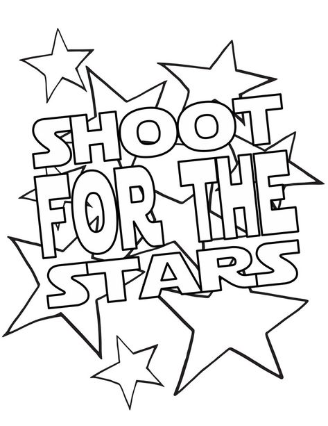 shoot for the stars on stars.stevie doodles Free Coloring Page   #kidscoloring #kidsprintable#kidscoloringpage Hollywood Coloring Pages, Planets Coloring, Planet Coloring Pages, Emotional Literacy, Stars Classroom, Free Coloring Pages For Kids, Shoot For The Stars, Dance Camp, Star Coloring Pages