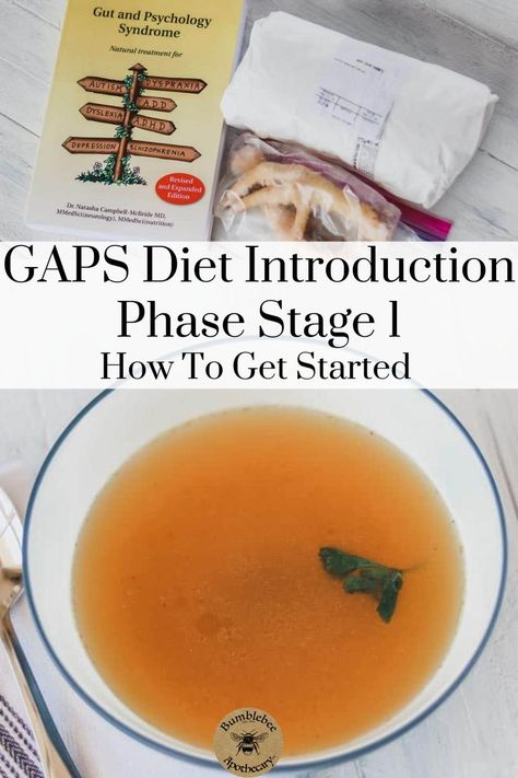 GAPS diet introduction phase stage 1 includes a lot of meat stock, soups, stews, and lots of animal fats. It’s crucial to provide plenty of these foods every single day. These are what will actually accomplish a lot of the rebuilding and healing. Stage 1 of the GAPS introduction diet eliminates fiber and other foods that are hard to digest. That’s to give the digestive system a much needed rest. It is also helpful to soothe and heal areas of inflammation. Gaps Diet Food List, Gap Diet, Healing Stage, Meat Stock, Gaps Diet Recipes, Gut Healing Recipes, Gaps Diet, For Dummies, Food Sensitivities